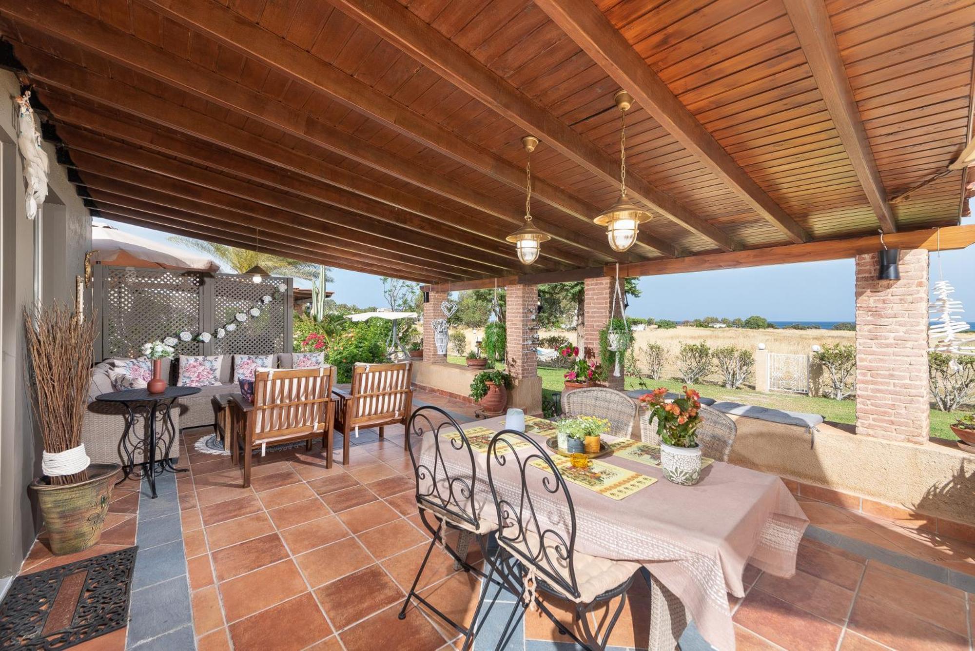 Aelia Sea View Bungalow เกนนาดี ภายนอก รูปภาพ